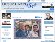 Tablet Screenshot of huzurpinari.com