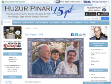 Tablet Screenshot of huzurpinari.org